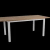 Lyon matbord Light Grey/Teak