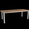 Lyon matbord Light Grey/Teak