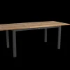 Lyon matbord Svart/teak