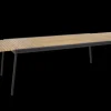 Naos matbord Svart/teak
