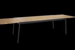 Naos matbord Svart/teak