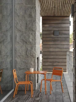 Nera barnbord Orange