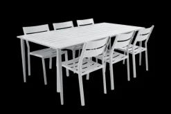 Nimes matbord Vit
