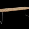 Nolli matbord Svart/teak