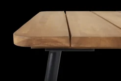 Nolli matbord Svart/teak