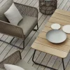 Nolli soffbord Svart/teak