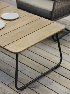 Nolli soffbord Svart/teak