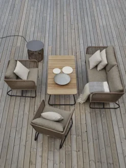 Nolli soffbord Svart/teak