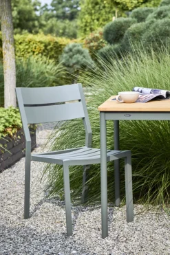 Nox cafébord Nordic Green/Bambu