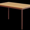 Nox cafébord Zin Red/Bambu