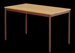 Nox cafébord Zin Red/Bambu