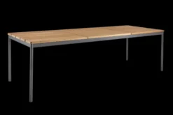 Nox matbord Antracit/Bambu