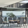 Nox matbord Antracit/Teak
