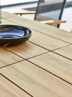 Nox matbord Antracit/Teak