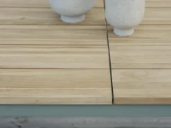 Nox matbord Dusty Green/teak