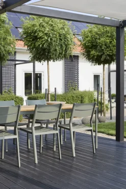 Nox matbord Nordic Green/Bambu