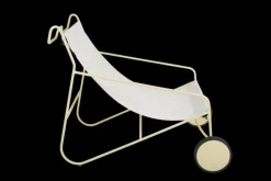Poul Chair loungefåtölj Lemon/Off-white