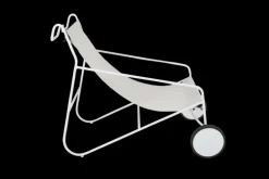 Poul Chair loungefåtölj Vit/vit