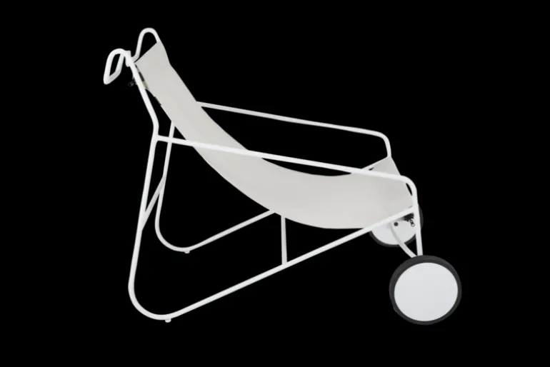 Poul Chair loungefåtölj Vit/vit