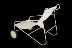 Poul Chair loungefåtölj Lemon/Off-white