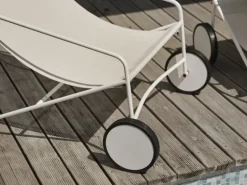Poul Table sidobord Vit/Off-white
