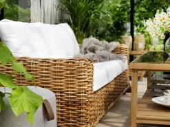 Rossvik 2,5-sits soffa Natur/vit