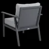 Samvaro fåtölj Antracit/Pearl grey