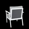 Samvaro fåtölj Vit/Pearl grey