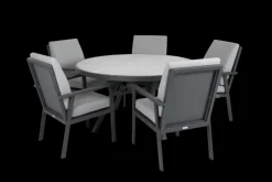 Samvaro karmstol Antracit/Pearl grey