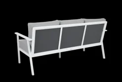 Samvaro 3-sitssoffa Vit/Pearl grey