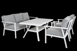 Samvaro 3-sitssoffa Vit/Pearl grey