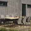 Shad matbord Antracit/Teak