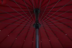 Shanghai parasoll Röd