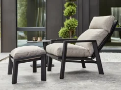 Slide fotpall Svart/Ash