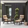 Slide fotpall Svart/Cinnamon Gold