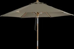 Trieste parasoll Natur/taupe