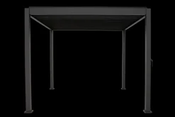 Utsikt pergola Svart