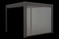 Utsikt pergola Svart