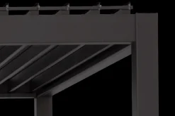 Utsikt pergola Svart