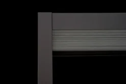 Utsikt pergola Svart