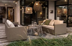 Vannes sidobord Khaki