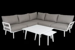 Villac hörnsoffa byggbar med bord