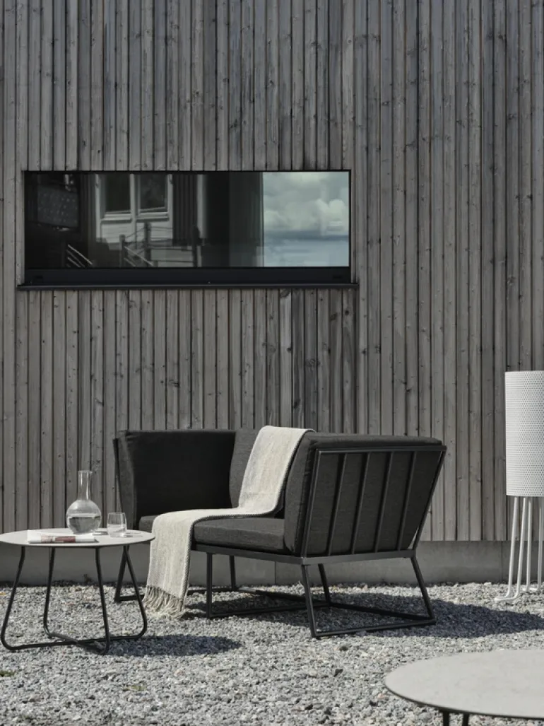 Vind lampa Vit