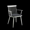 Winsor karmstol Light Grey/Raven