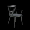 Winsor karmstol Svart/Raven